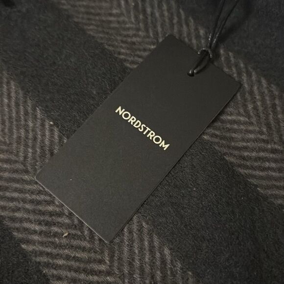 Nordstrom Black and Gray Men's Scarf - Picture 10 of 10